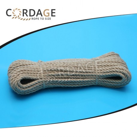 JUTE ROPE ∅6mm / 30m (fi6/30) -  - Rope to size